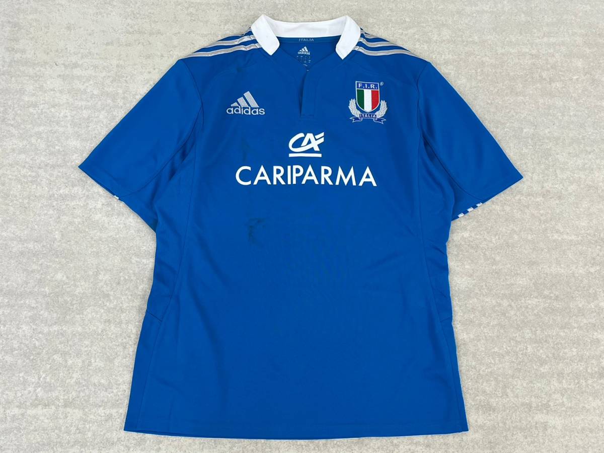 マクロン イタリア代表 ラグビージャージ W杯 2019年 Mサイズ ラグビー