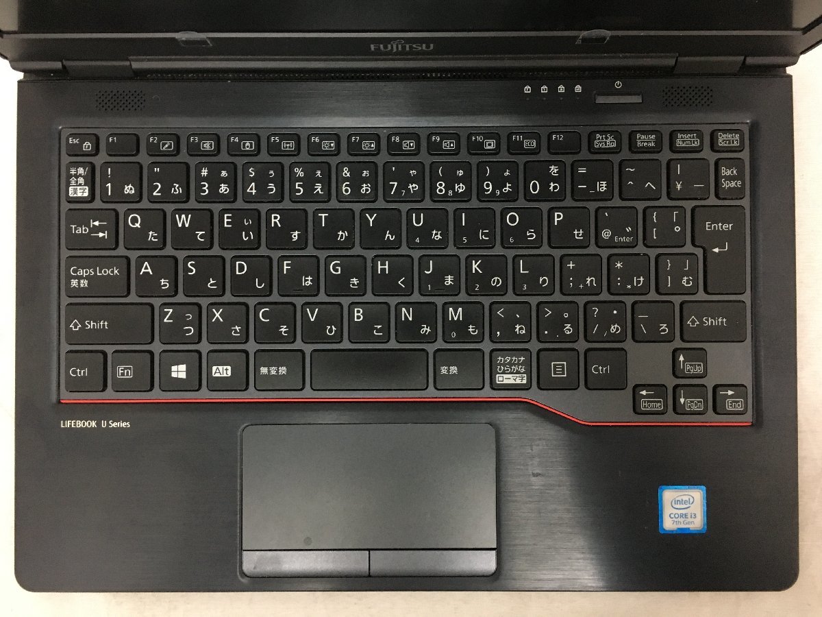 ジャンク/ FUJITSU FMVU11004 LIFEBOOK U727/R Intel Core i3-7100U
