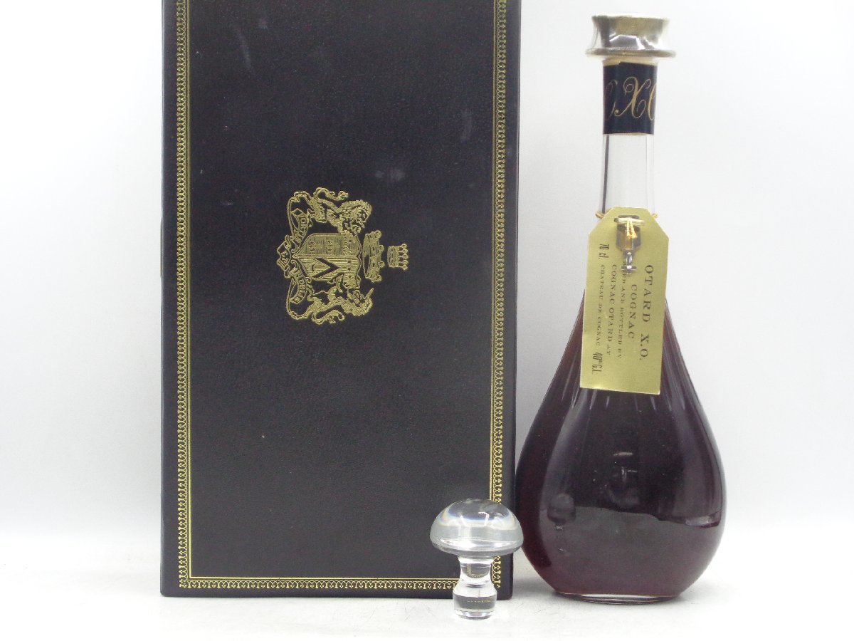 【未開栓】OTARDオタールXO 、クリスタルボトル700ml/ブランデー 未開栓】OTARDオタールXO 、クリスタルボトル700ml/ブランデー