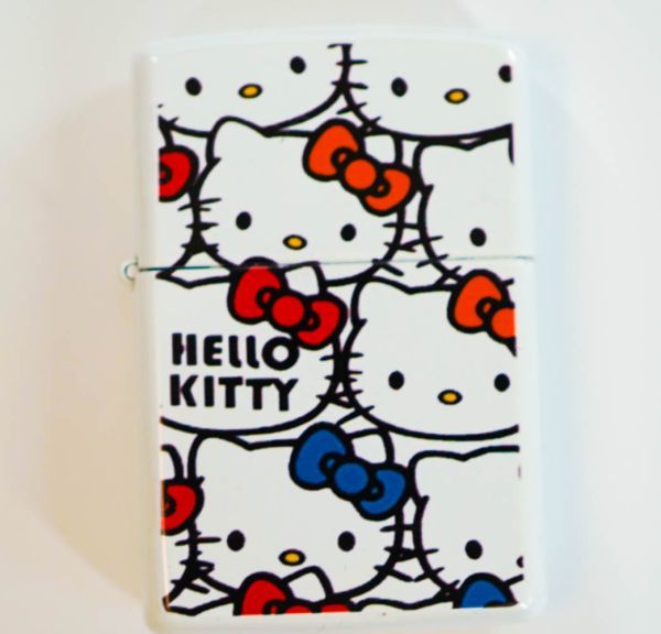 オイルライター ハローキティ 赤青蝶 マイメロディ キティちゃん zippo