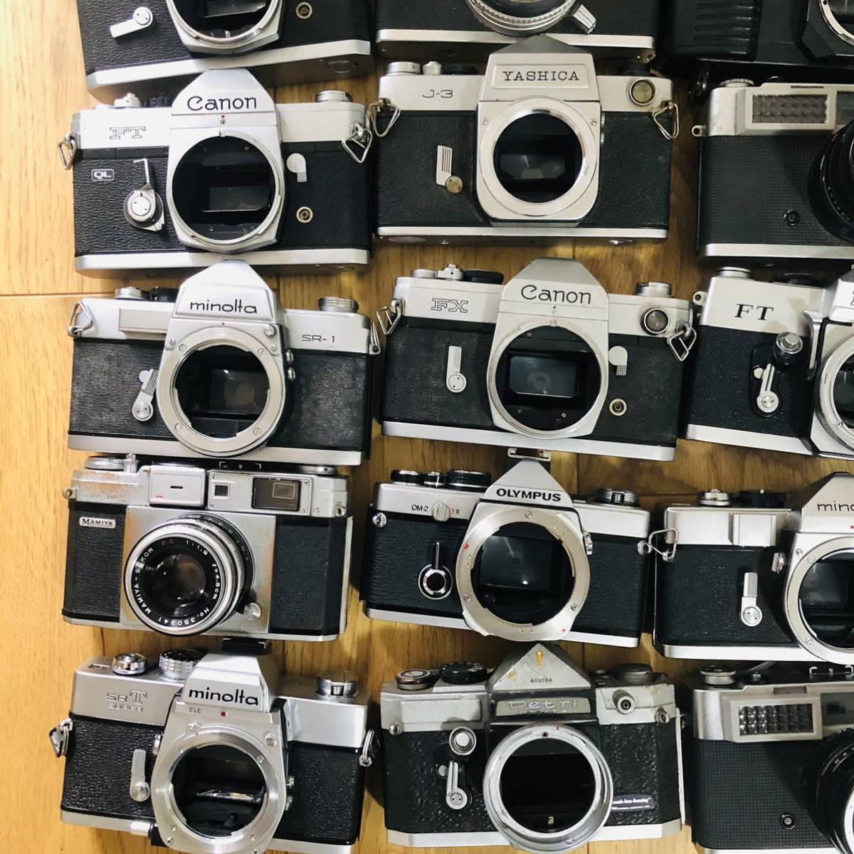 ジャンク レトロフィルムカメラ まとめ売り 修理用、部品取り用