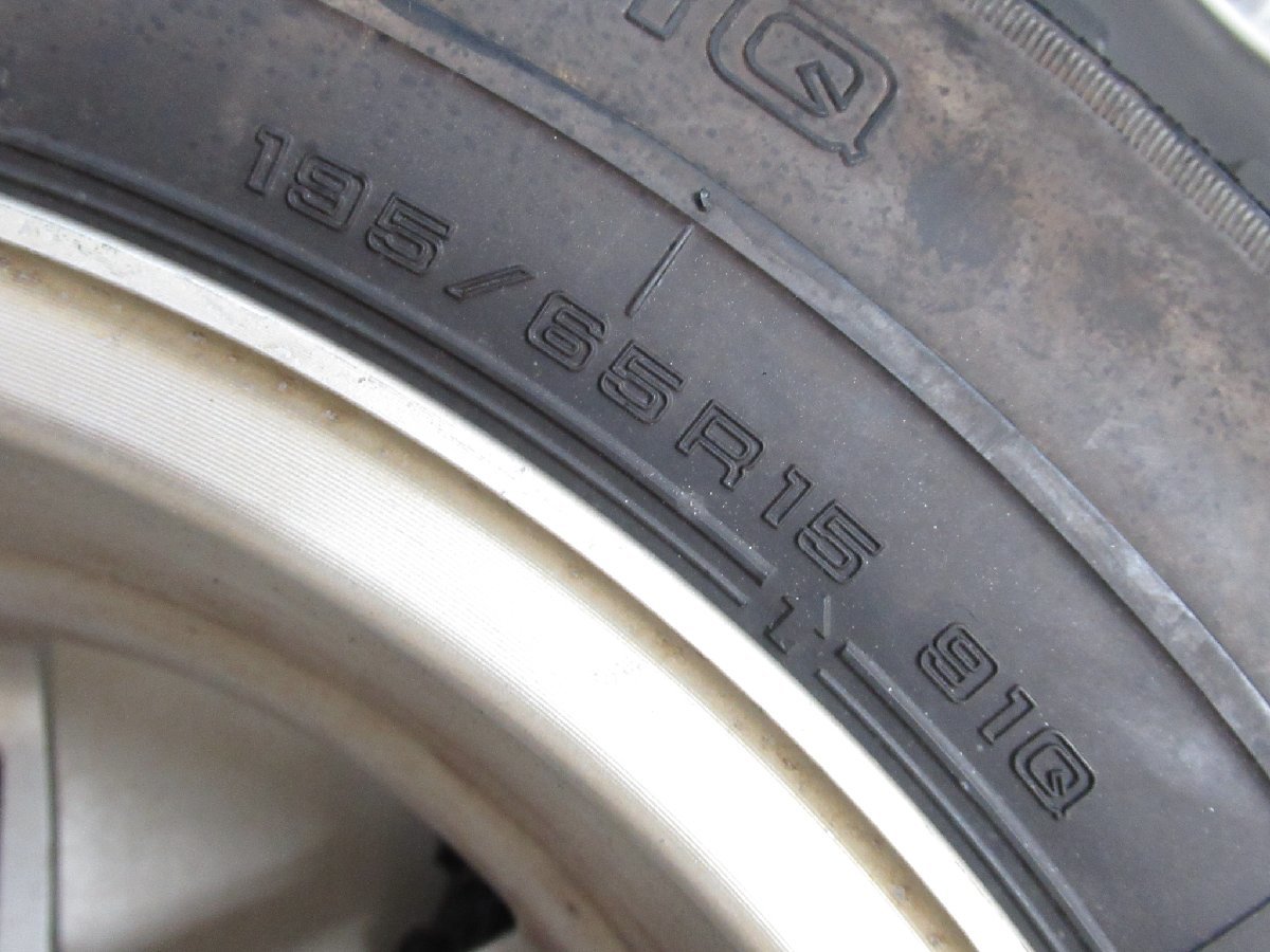 MA22110006 ENKEI EJS 6.5J-15 off+45 pcd100・114.3/5H ADVAN MT-14 185/65R15 競技用スパイクタイヤ付き4本セット スイフトスポーツ 他