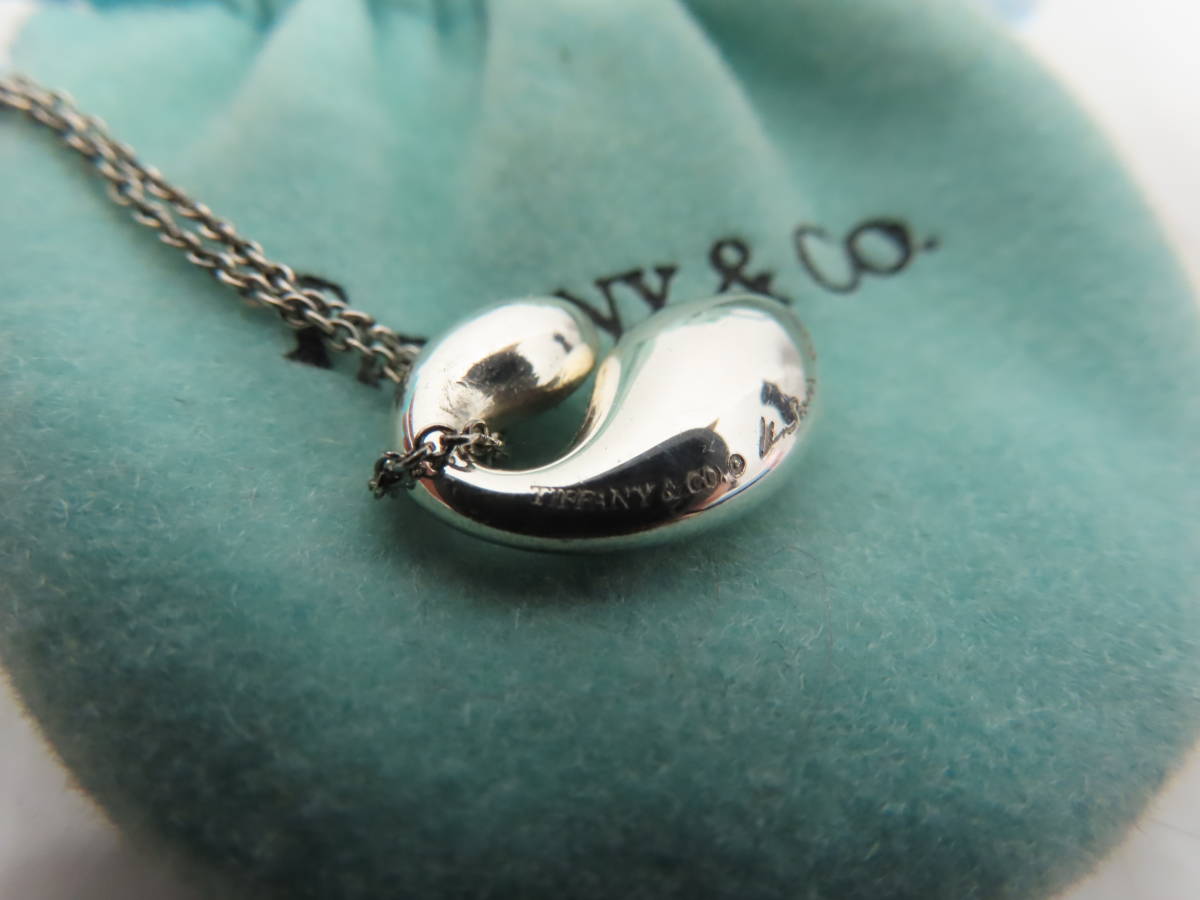 TIFFANY&Co. ティファニー ダブル ティアドロップ ペンダント