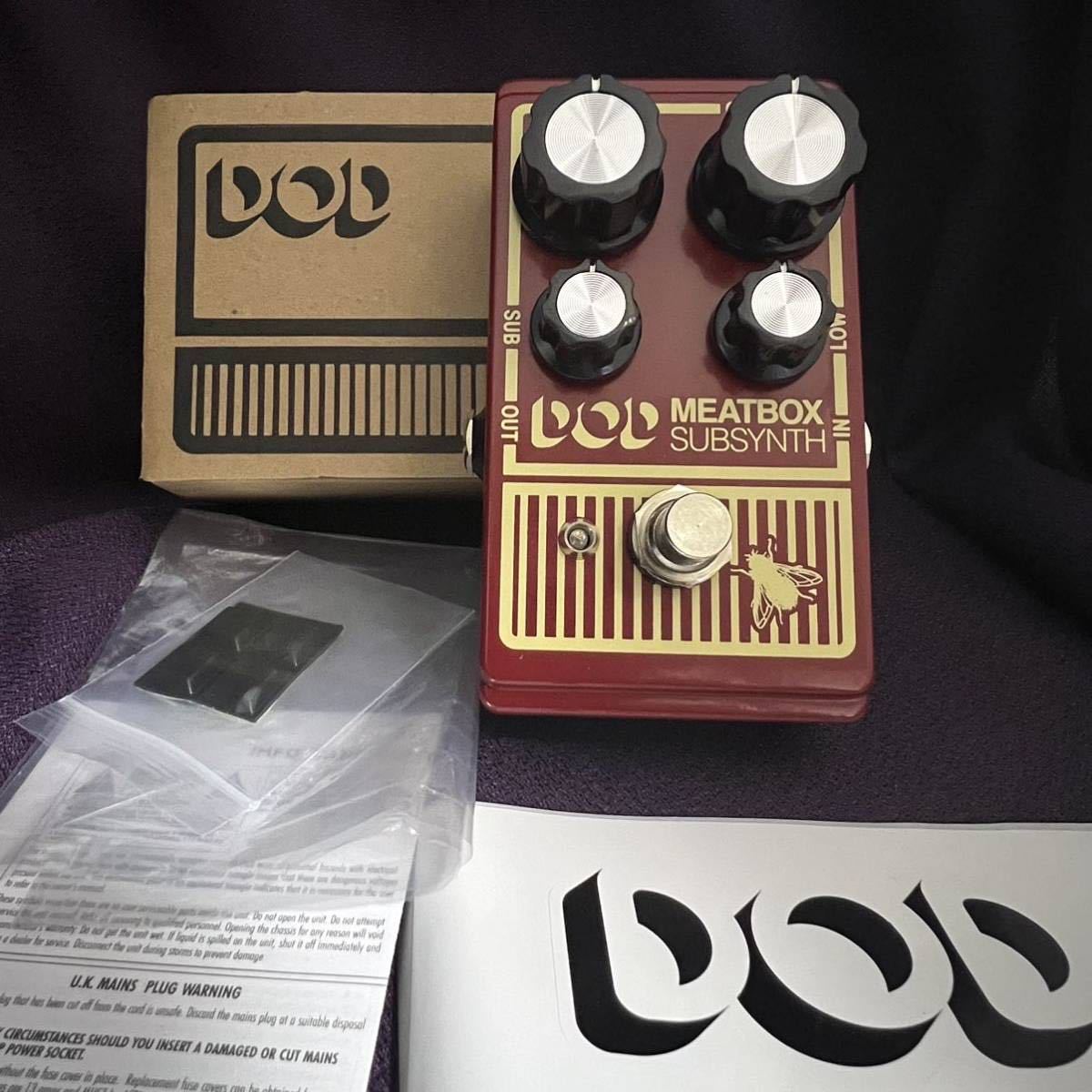 送料無料 レア DOD MEATBOX SUBSYNTH meat box 世界限定3000台