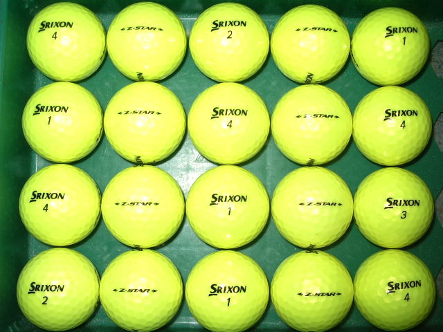 スリクソン Z-STAR プレミアムパッションイエロー ロストボール SRIXON
