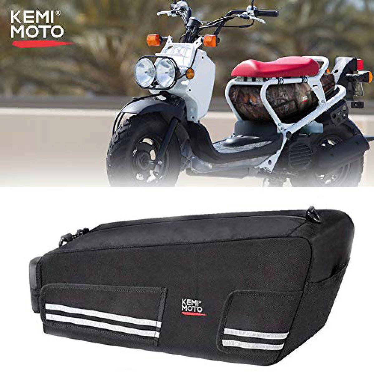 人気SALE，正規品 kemimoto ズーマー 収納 撥水 ズーマー カスタムパーツ ズーマー バッグ ズーマー 収納ボックス zoomer AF58(リア)｜売買されたオークション情報、yahooの商品情報をアーカイブ公開 - オークファン ホンダ用