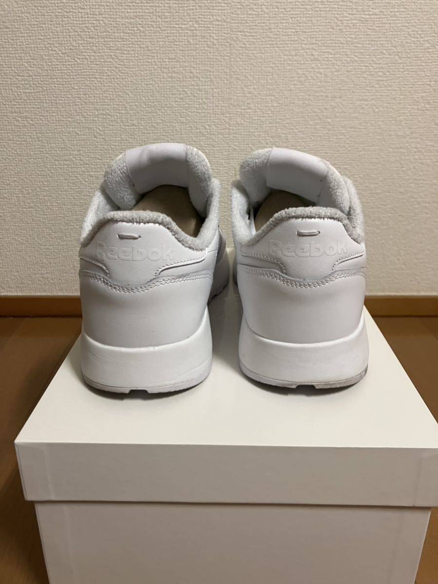 Maison Margiela x Reebok tabi Classic Leather US8 26cm 40.5 ホワイト メゾンマルジェラ リーボック タビ Tabi Reebok Margiela Instapump NEW! SNEAKER