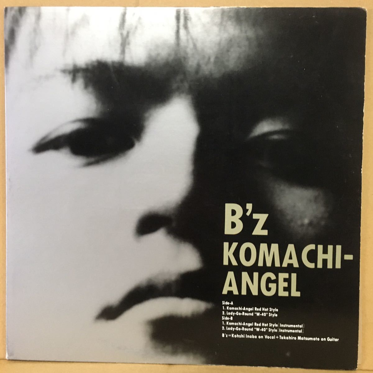 プロモ 12' 国内プロモ盤 B'z / KOMACHI - ANGEL B'z - ⁄ 非売品
