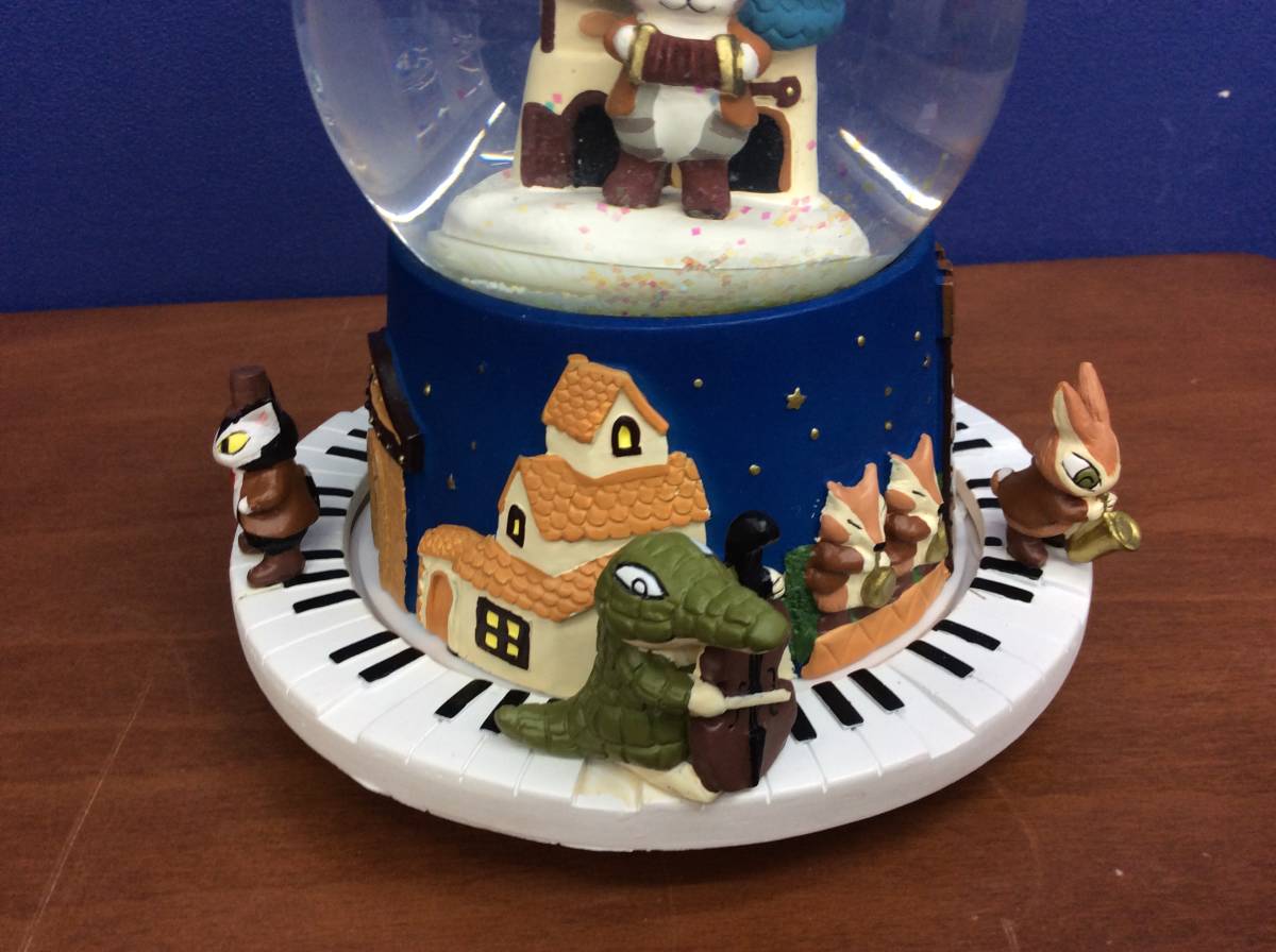 ・希少品・未使用・わちふぃーるど・ダヤン・オルゴールスノードーム・2018 1350 美品 わちふぃーるど ダヤン オルゴールスノードーム 2018 革の