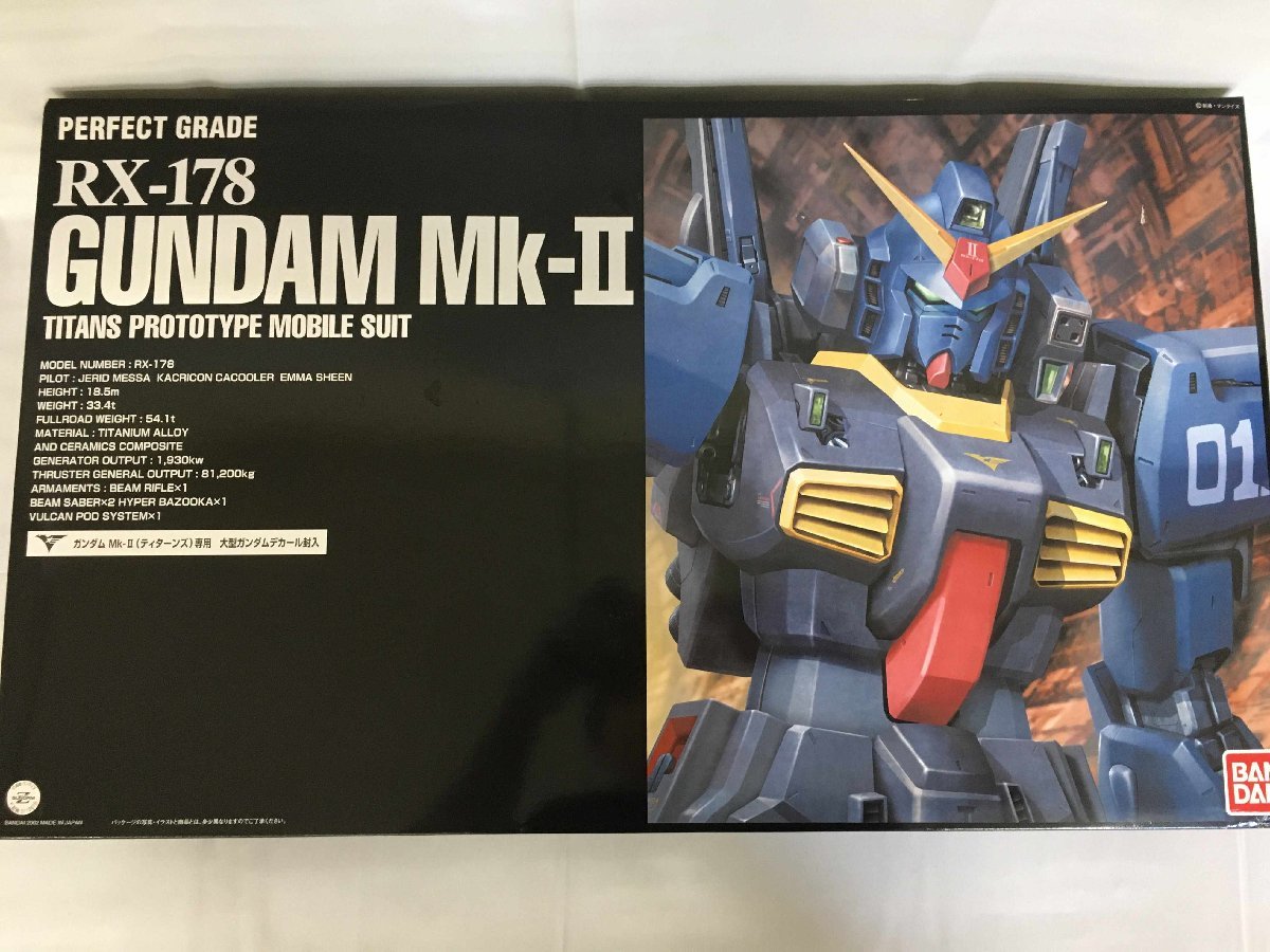♪【1円～】【未開封】PG 1/60 RX-178 ガンダムMk-II (ティターンズ 