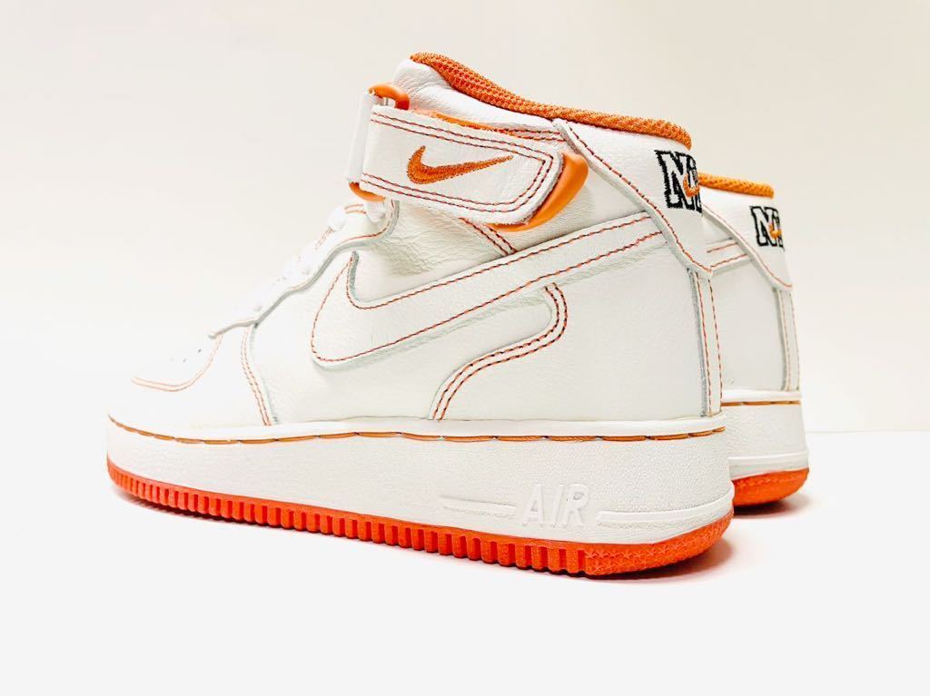 デッド!! レア!! 新品 02年 NIKE AIR FORCE 1 MID NYC WHITE