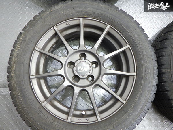 ○O.Z. OZレーシング MSW 15インチ 6J +35 PCD98 5H 5穴 ハブ径約58mm 