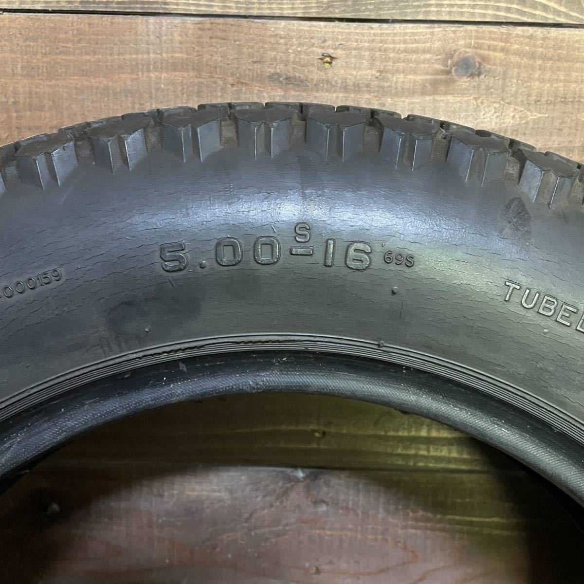 AVON エイボン 5.00-16 溝残り5ミリ 中古タイヤ ハーレー Harley