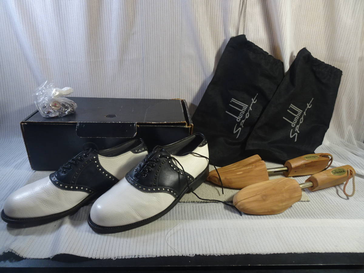 dunhill SPORT ダンヒルスポーツ レザー ゴルフシューズ 廃盤品 ゴルフ dunhill SPORT ダンヒルスポーツ レザー ゴルフシューズ 廃盤品