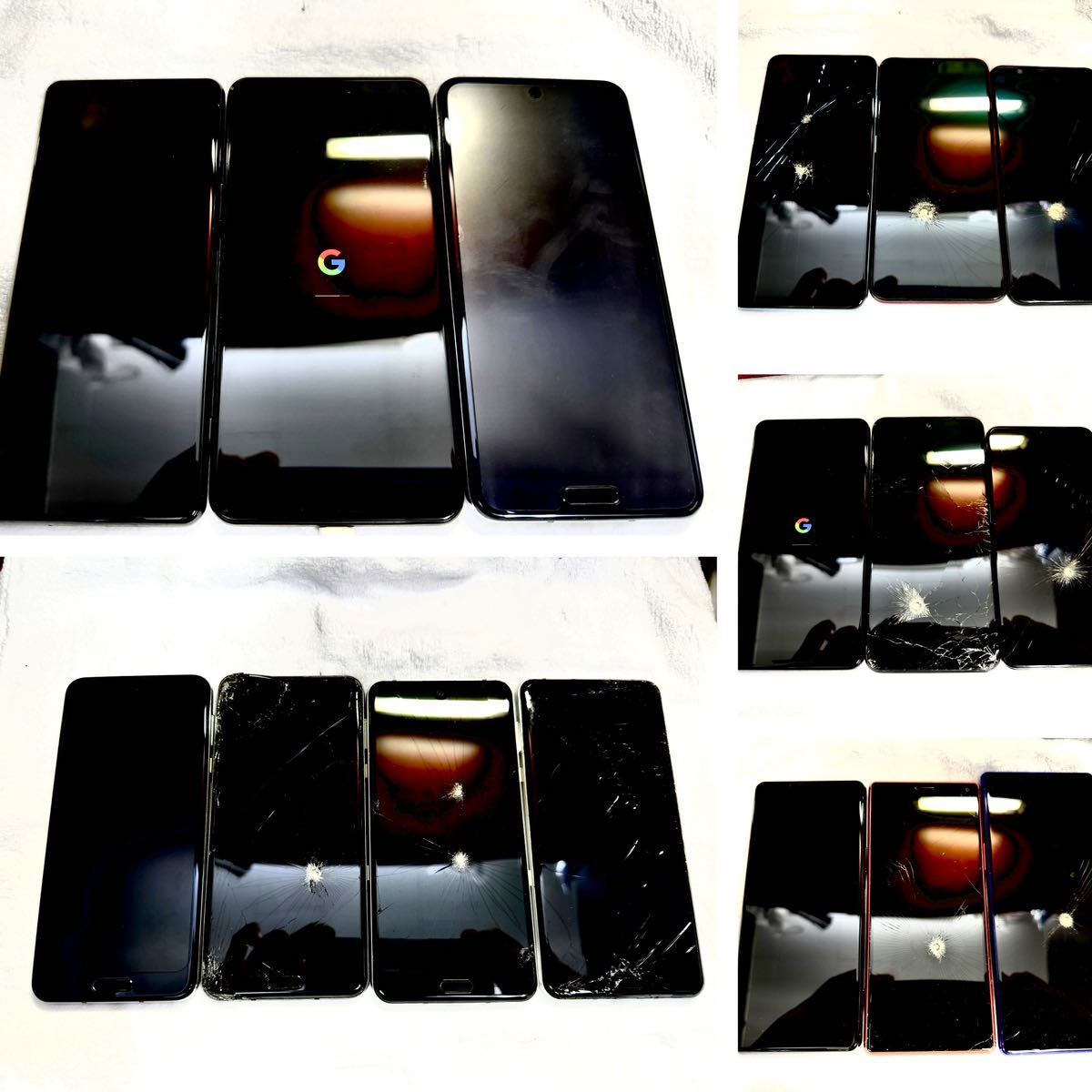 充電ケーブル 13台 まとめ OPPO Reno Google pixel Xiaomi HUAWEI P30 SHARP AQUOS R3 ...