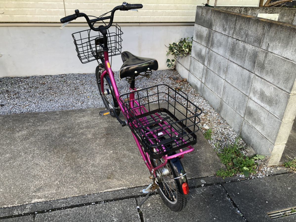 手渡し限定 越谷市】前20/後18インチ ミニベロ ブリヂストン  