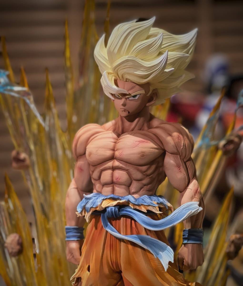 発売初登場サイヤ人悟空ガレージキットフィギュア塗装済み完成品樹脂