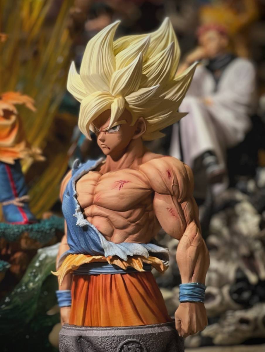 発売初登場サイヤ人悟空ガレージキットフィギュア塗装済み完成品樹脂