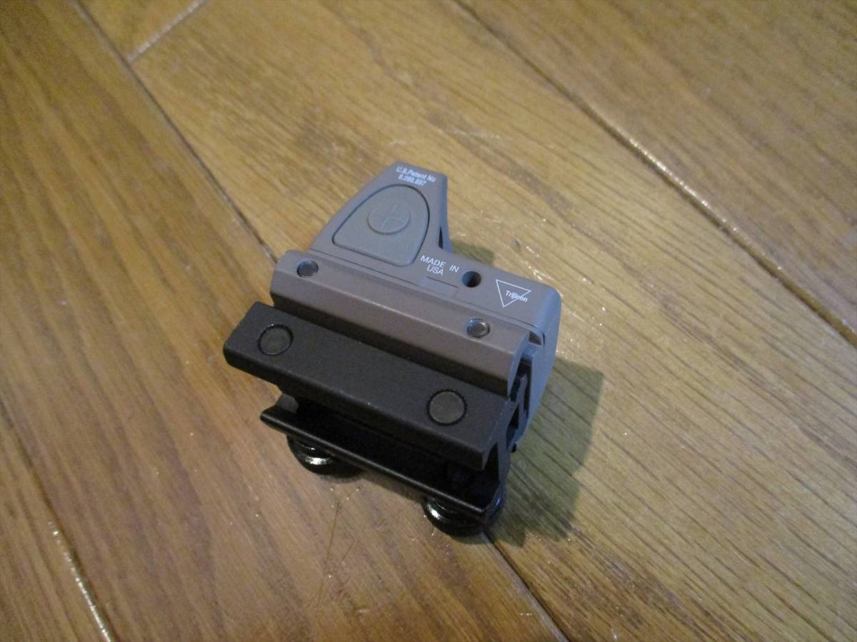 定形外可★Trijicon RMRタイプ ドットサイト マウントセット 20mmレイル対応