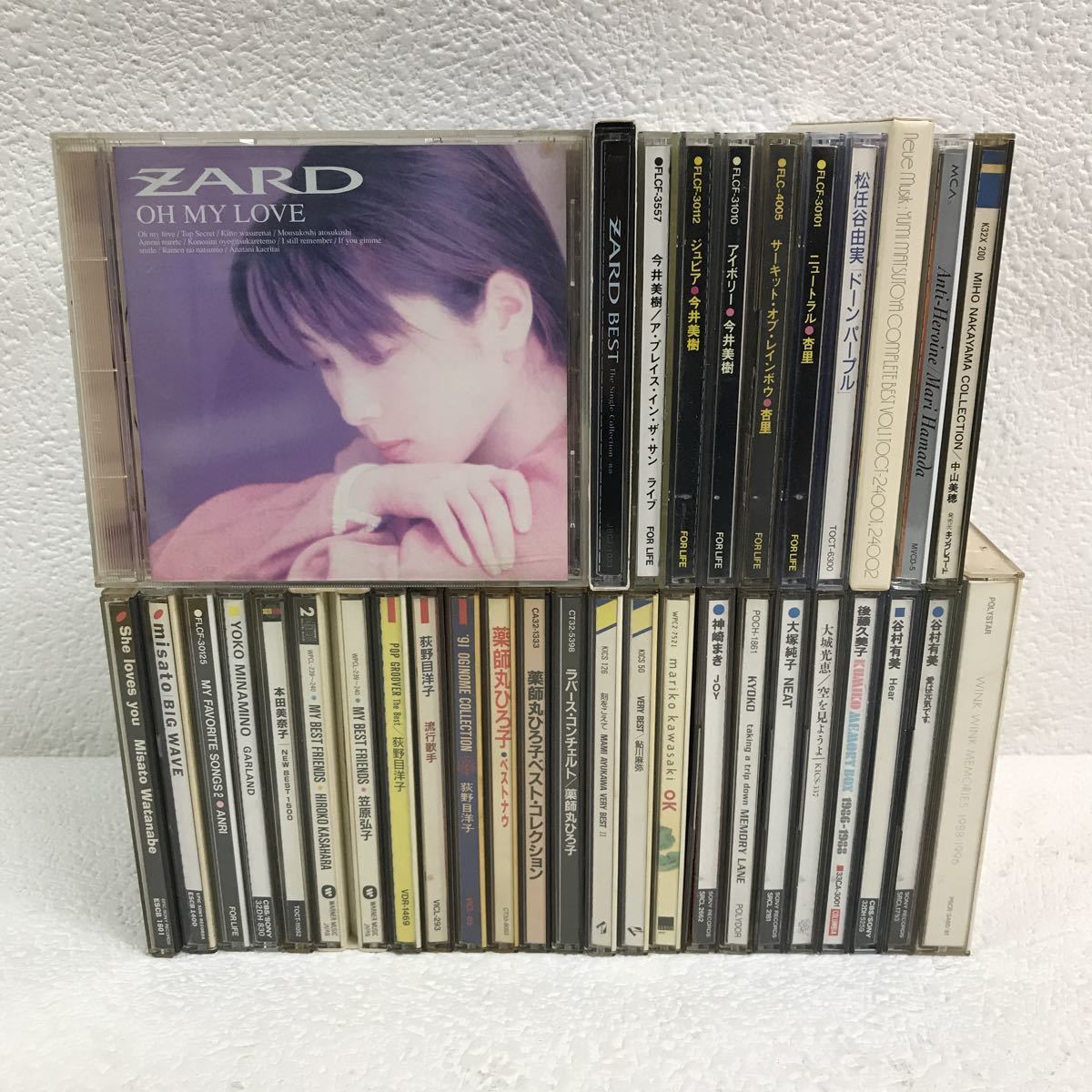 人気SALE，大得価 I1129C2 まとめ 昭和 歌姫 CD 35巻セット / ZARD 今井美樹 杏里 松任谷由実 中山美穂 浜田麻里 南野陽子 本田美奈子 渡辺美里 WINK 他(ジャパニーズポップス)｜売買されたオークション情報、yahooの その他