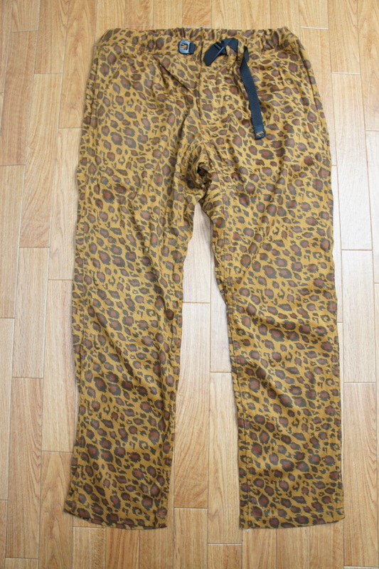 即決★ROKXロックス★レオパード柄ヒョウ柄クライミングストレッチパンツ