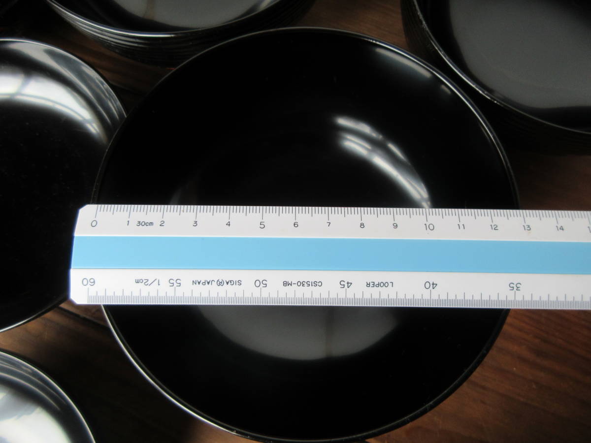 岡本漆専堂造 黒塗 透桐蒔絵 煮物椀 十客 共箱 漆器 懐石道具 茶道具