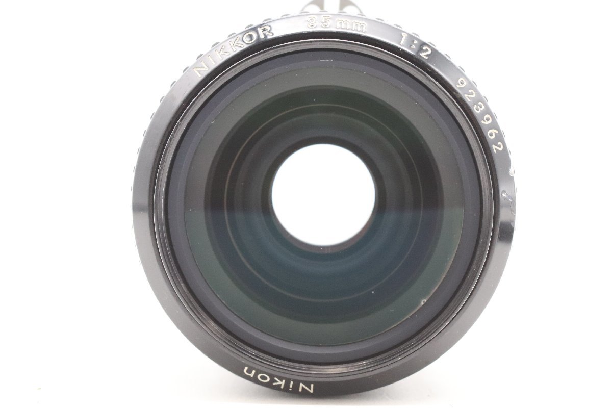 NIKON ニコン NIKKOR 35mm F2 単焦点 カメラレンズ 一眼レフ MF 41438-C 35mm Nikon ニコン 現状販売品 カメラ 広角単焦点