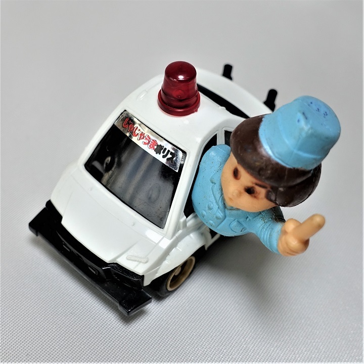 はこのりチョロQ タカラ セルボ CXG 箱乗り NoB-1 赤 パトカー チョロQ