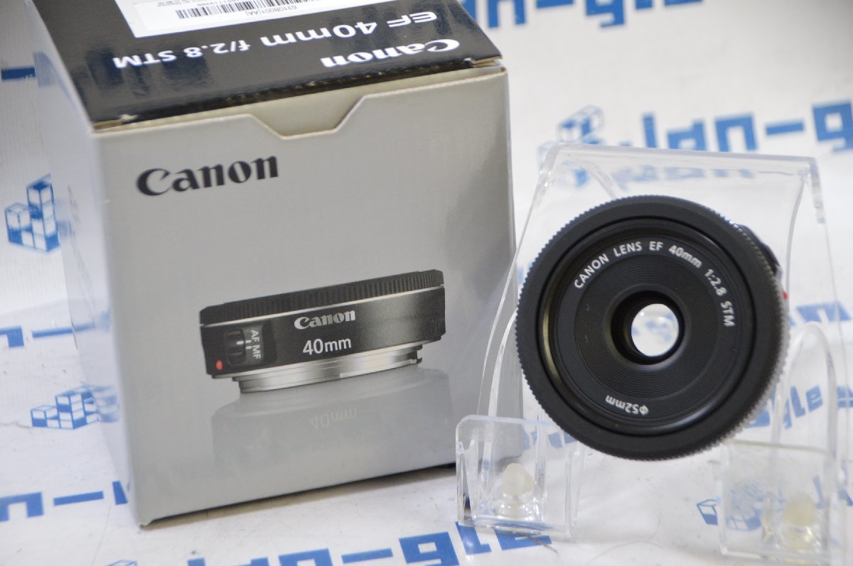 ◇Canon 単焦点レンズ EF40mm F2.8 STM この機会にいかがでしょうか!! 格安1円START!! J445956 P