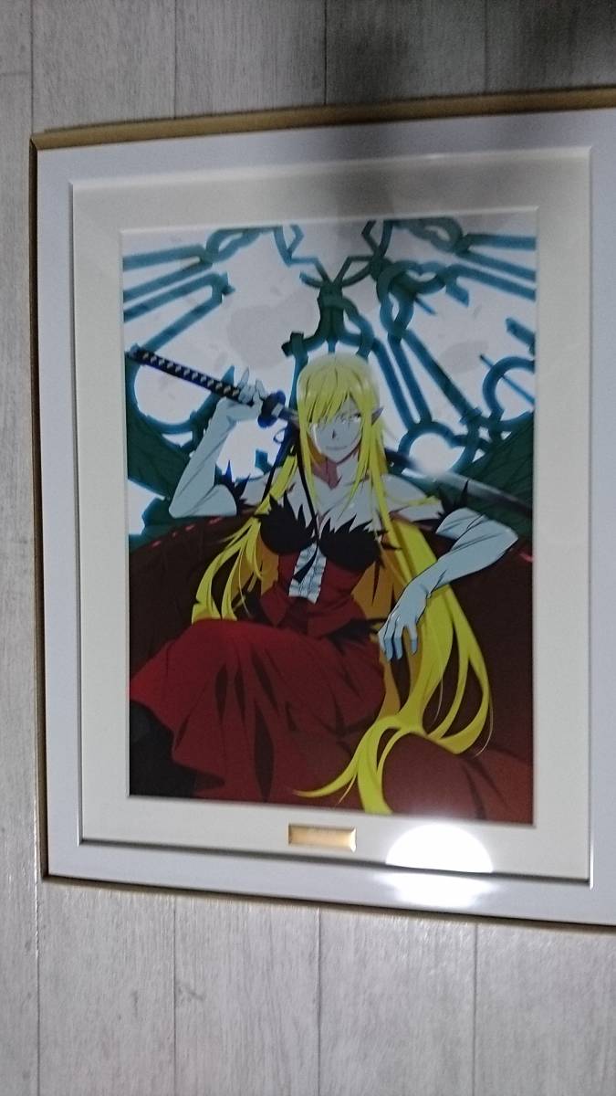 傷物語 選べるキャラファイングラフ A3 冷血編 キスショット 物語