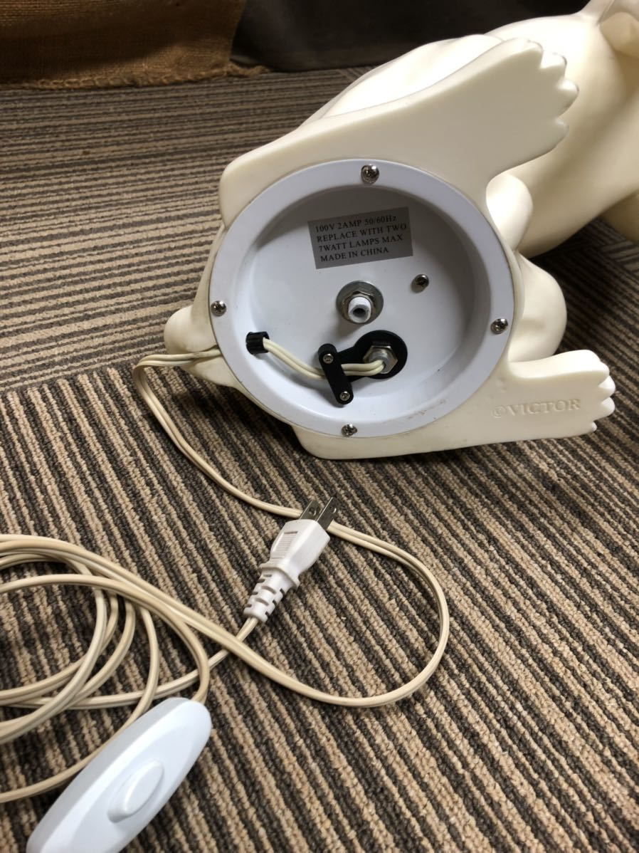中古ニッパールームライト元箱取説付樹脂製ビクター犬victor HMV 中古ニッパールームライト元箱取説付樹脂製ビクター犬victor HMV