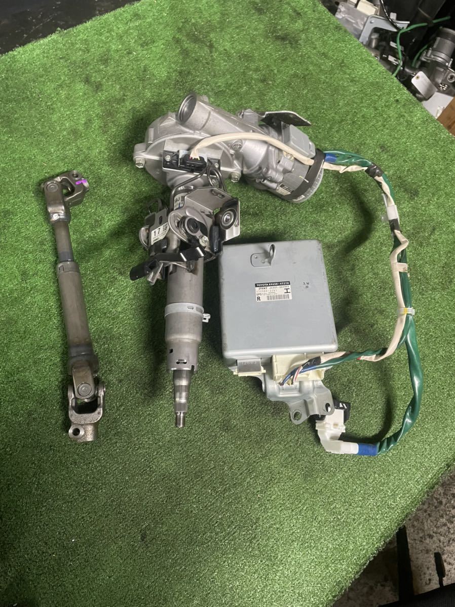  169 トヨタ ZVW 30 プリウス S G ツーリング ステアリング シャフト パワステ モーター コンピューター 付き C-下(ステアリング、ハンドル関連用品)｜売買されたオークション情報、yahooの商品情 トヨタ用