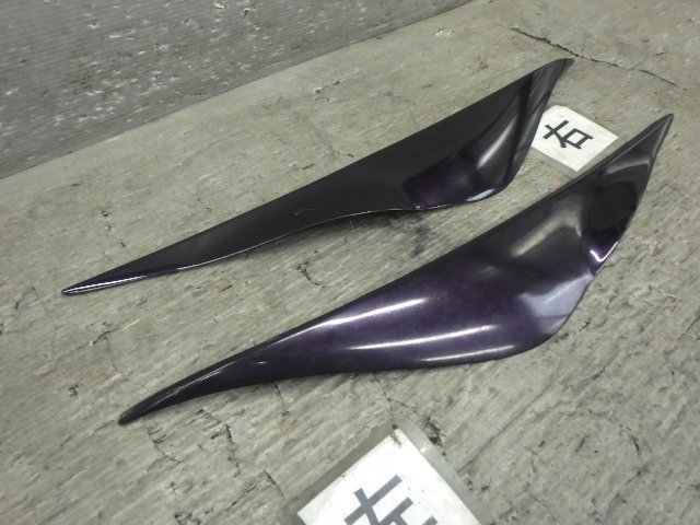 # メーカー不明 H17年 ステップワゴン RG1 アイライン 左右 セット ライト ガーニッシュ 中古 [ZNo:04032344]