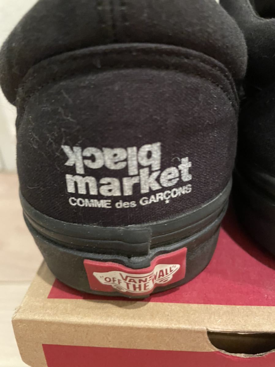 28.0cm US510 black market COMME des GARCONS × VANS 