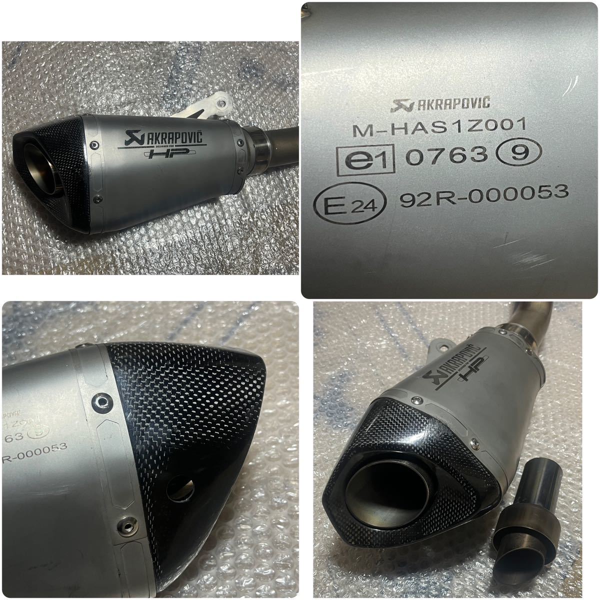 定価50万超 アクラポビッチ AKRAPOVIC 超希少 至高 良品 BMW E92 E93