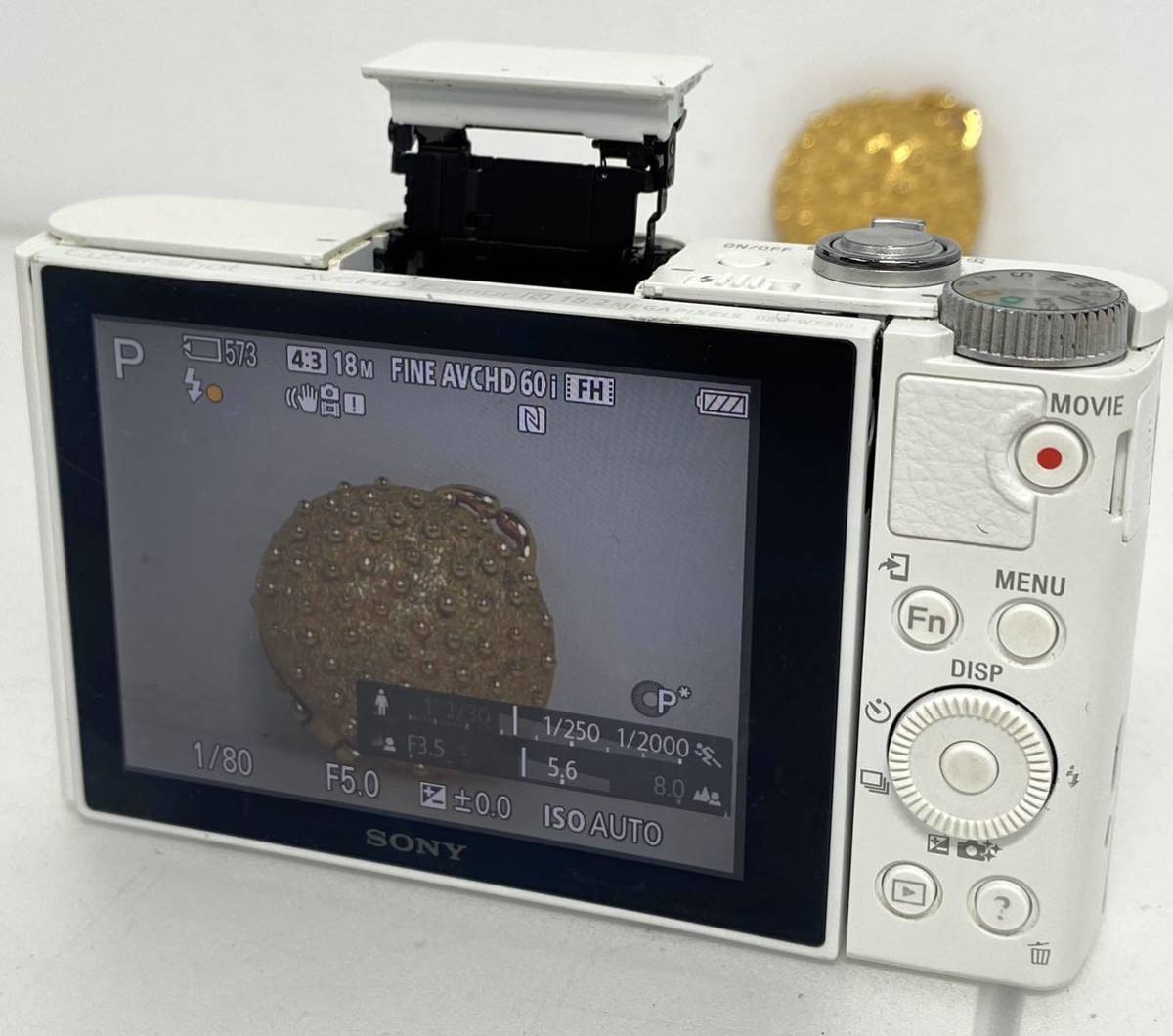 準美品】SONY DSC-WX500 コンパクトデジタルカメラ Cyber-shot 18.2