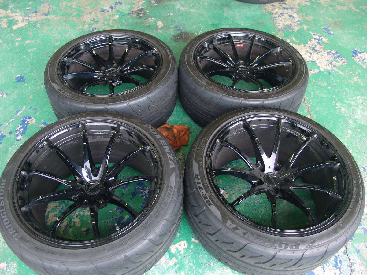 RAYS レイズ G25 20インチホイール ポテンザRE71R セット R35 GTR 