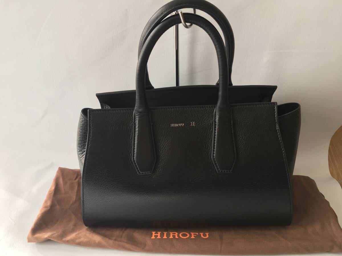 極美品 HIROFU（ヒロフ） レザー バッグ ヒロフ HIROFU Hロゴ 《極美品》