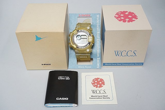 CASIO G-SHOCK FROGMAN 1294-BD 腕時計 WCCS（♪ G-SHOCK Gショック DW 