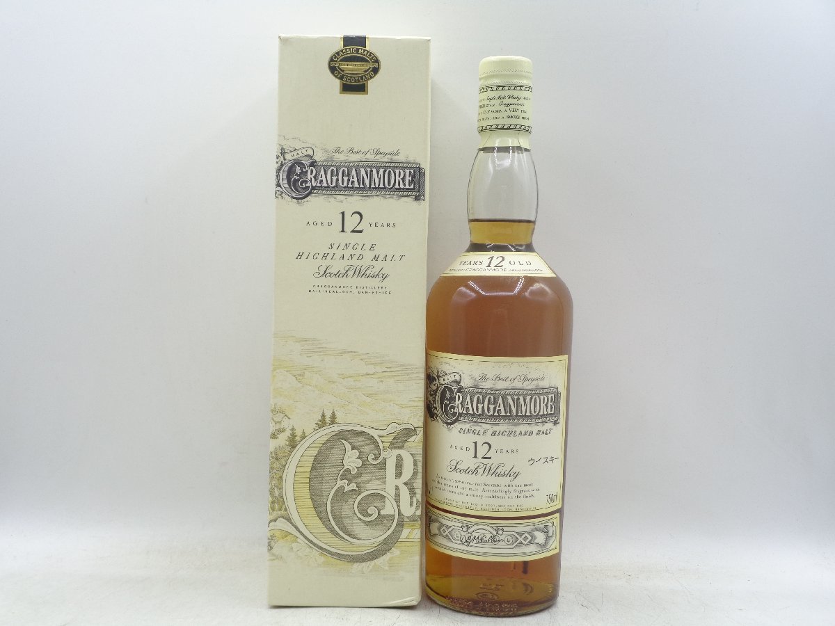 CRAGGANMORE 12年 クラガンモア スコッチ ウイスキー 750ml 40％ 箱入
