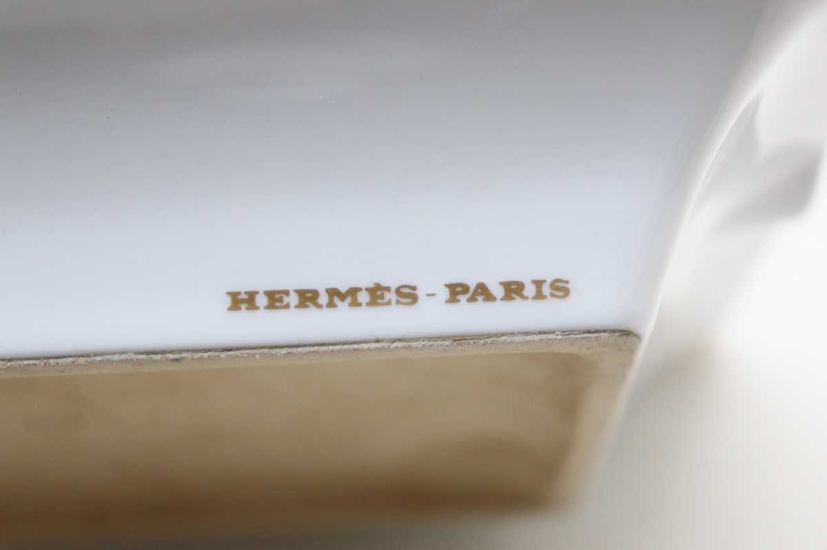 エルメス HERMES 金彩 アッシュトレイ 鳥柄 灰皿 小物入れ 灰皿