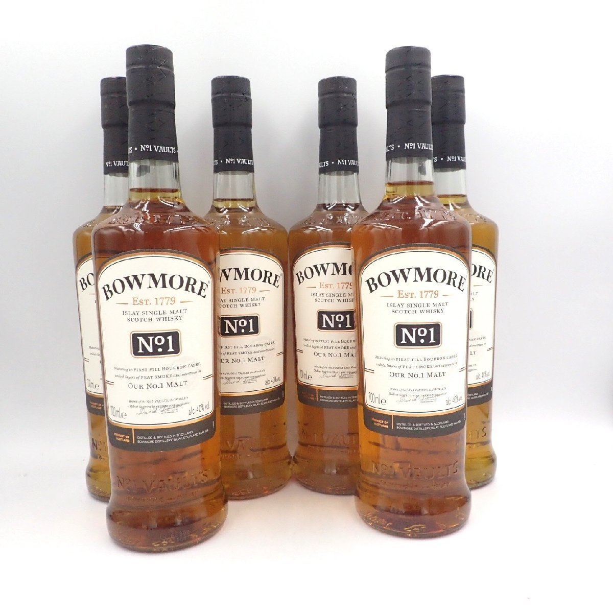 未開栓】ボウモア No.1 700ml BOWMORE 6本セット 同梱不可【7F