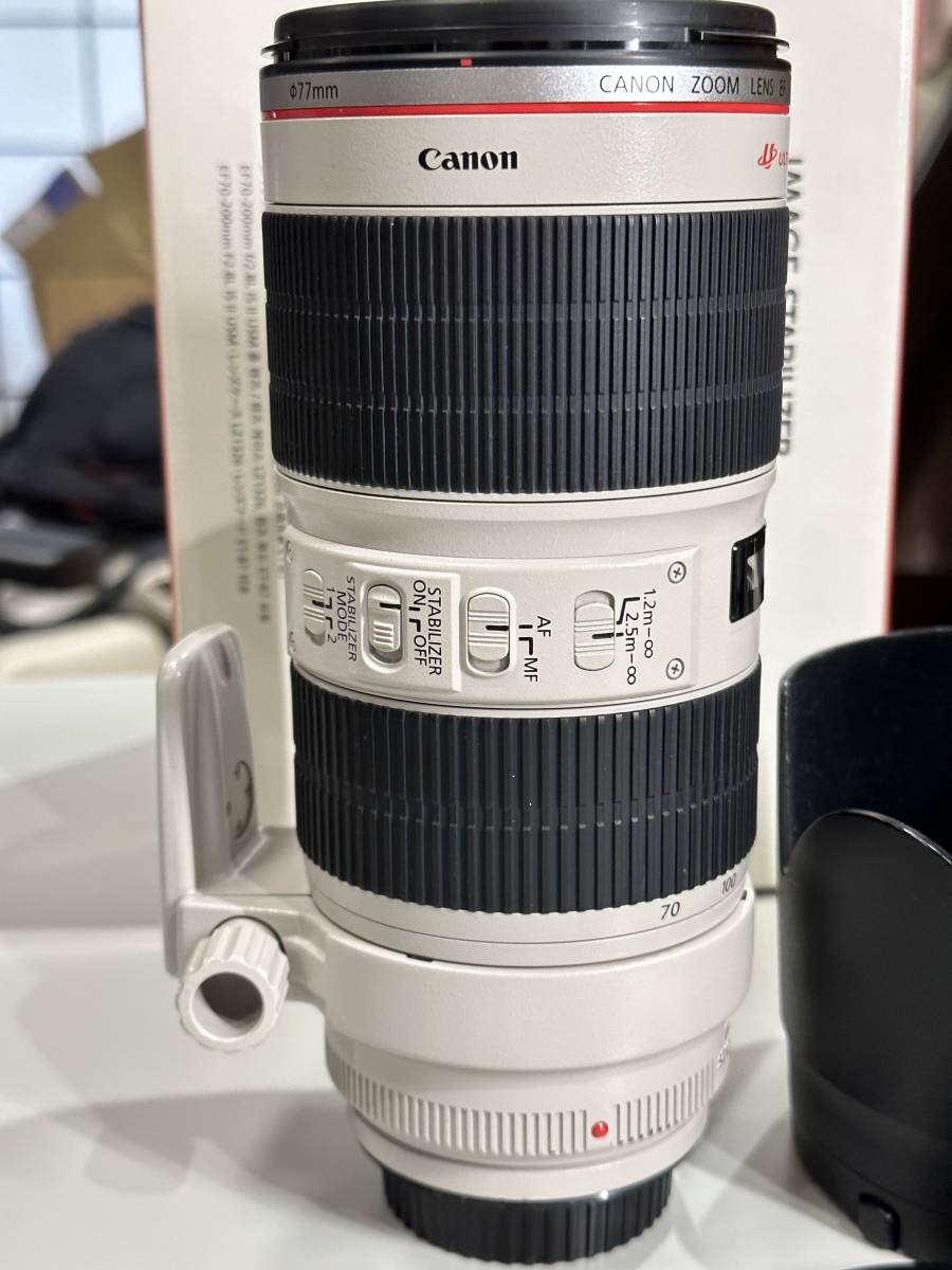 中古 Canon ZOOM EF 70-200mm F2.8 L ULTRASONIC カメラレンズ