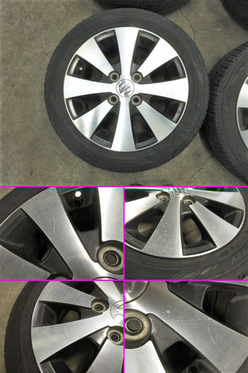 スズキ純正 アルミホイール 14インチ タイヤ付 165/55R14 2020年