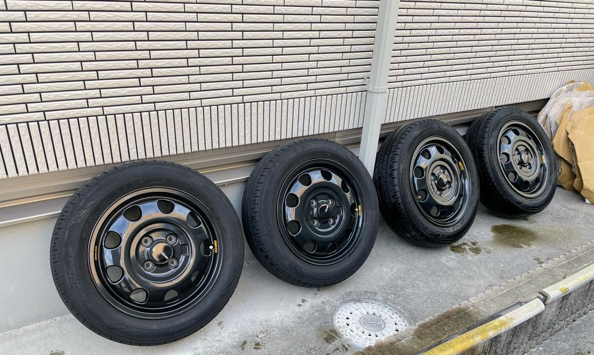 ENKEI エンケイ ホイール ＋ タイヤ 美品 SUZUKI MK53S スペーシアギア  