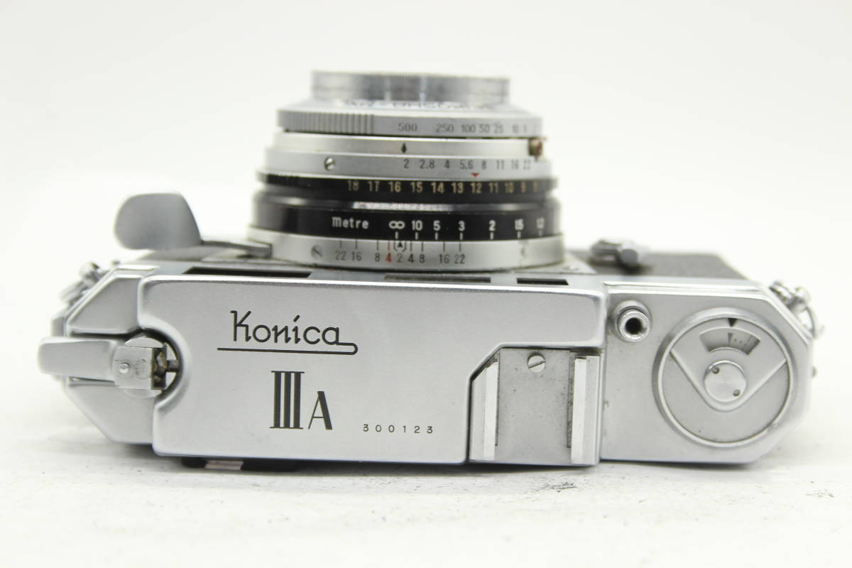 Konica コニカ ⅢA レンズ HEXANON 48mm F2 カメラ ☆良品☆ コニカ Konica IIIA Hexanon ダブルストローク 48mm F2