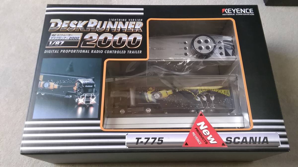 【新作，人気セール】 キーエンス 1/87 スカニア デスクランナー 2000 ライトニングバージョン KEYENCE(トラック、トレーラー)｜売買されたオークション情報、yahooの商品情報をアーカイブ公開 - オークファン トラック、トレーラー