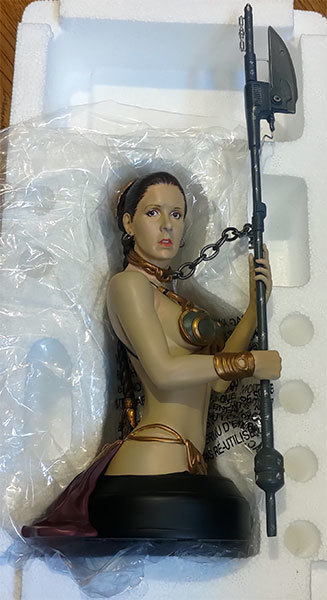 ジェントルジャイアント レイア オーガナ 姫 バスト スタチュー 奴隷版