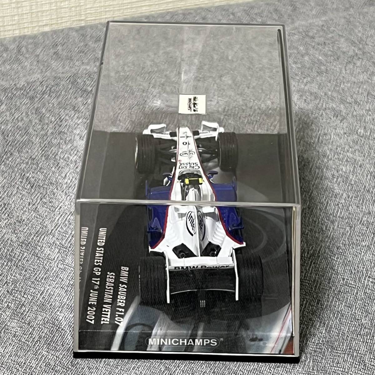 1/43 BMW ザウバー F1.07 ベッテル アメリカGP 2007 限定品 1/43 BMW ザウバー F1.07 ベッテル アメリカGP 2007 限定品