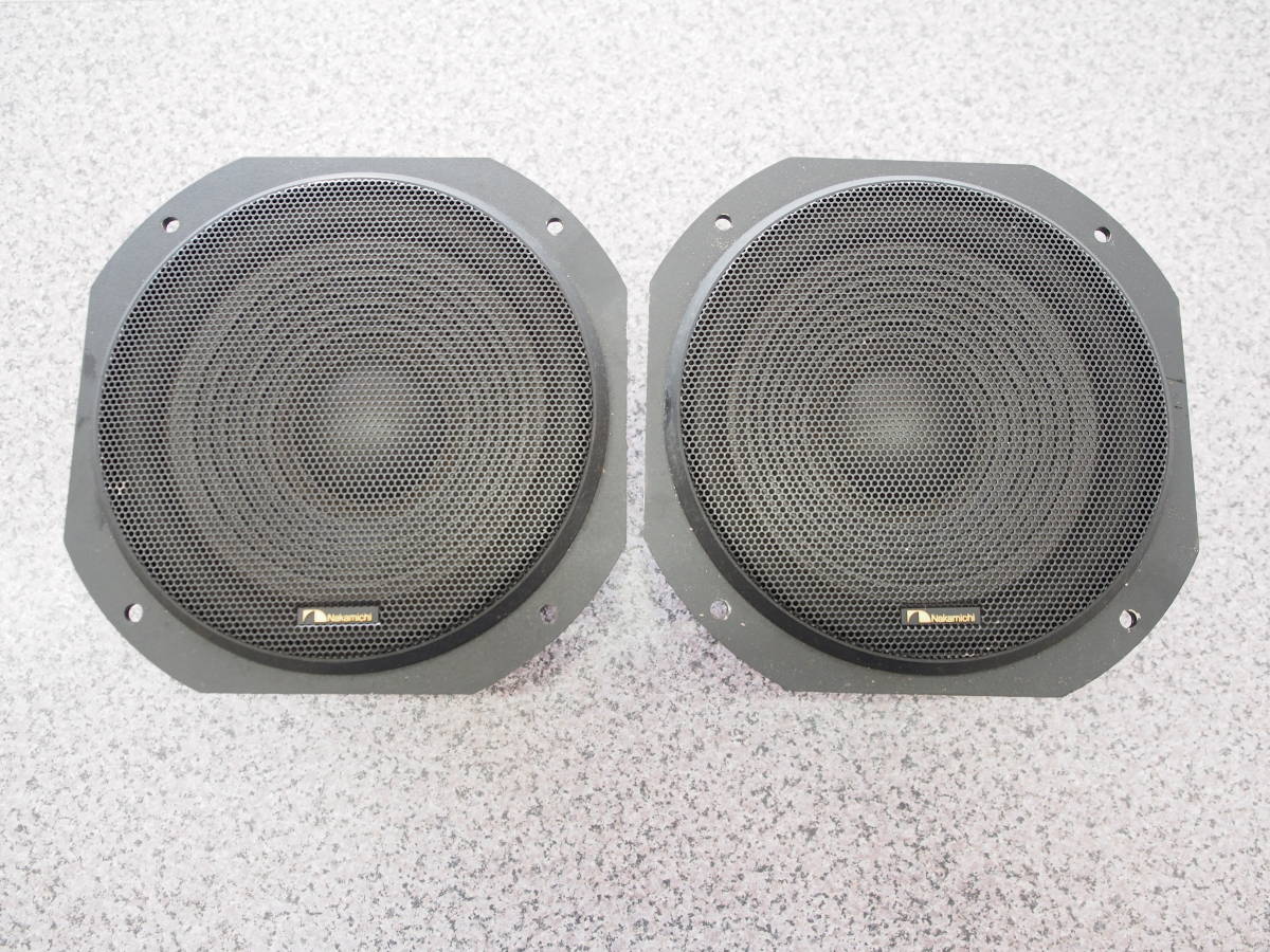 Nakamichi SP-80 8インチ 20cm サブウーファー 2個ペア 車載